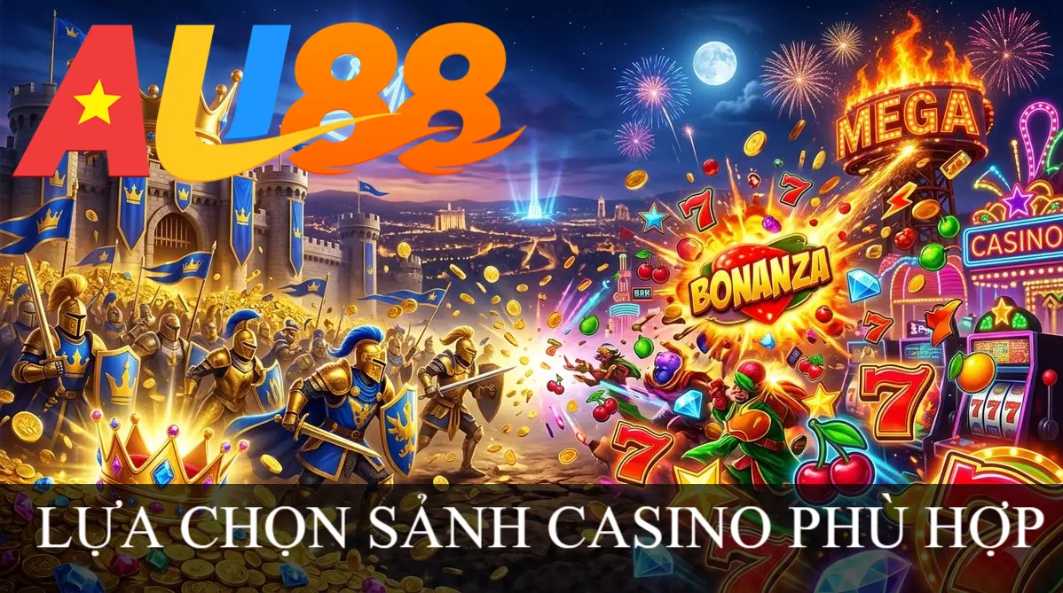 LỰA CHỌN SẢNH CASINO PHÙ HỢP