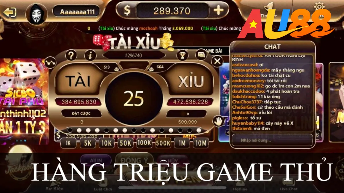 HÀNG TRIỆU GAME THU